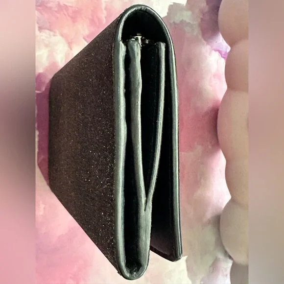 Balenciaga Silver Glitter Wallet/Clutch (NWOT; Silver/Gray) - Picture 10 of 12